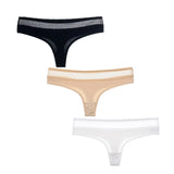 Women G-String Cotton Thongs Solid Sexy Panties Lace Underwear Female T-back Underpants Girls Bikini Panty Thongs