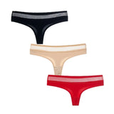 Women G-String Cotton Thongs Solid Sexy Panties Lace Underwear Female T-back Underpants Girls Bikini Panty Thongs