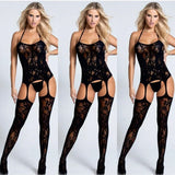 lingerie Teddies Bodysuits hot Erotic lingerie open crotch elasticity mesh body stockings hot porn sexy underwear costumes
