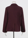 Fongt Suit 2025 Autumn New Temperament Elegant Atmospheric Design Slim Slim Thin Suit Jacket Woman
