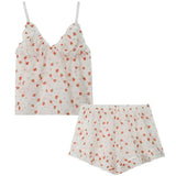 Fongt Windberry Sling Pyjamas V-Neck Shorts Two-Piece Summer 2025 New Sweet And Cute Homewear Woman