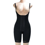Fongt Mesh Breathable Four Rows Of Belly Lumbar Conjoined Body Shapewear Shaper