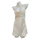 Fongt Sexy Thin Pajamas Women Pure Breeze Summer Women 2025 New Lace Ice Splicing Sling Slinging Skirt