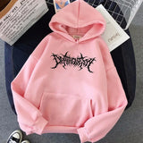 Oversized Hoodie Long Sleeve Harajuku Sweatshirt Women Men Aesthetic Hip Hop Vintage Autumn Winter Hooded Pullovers