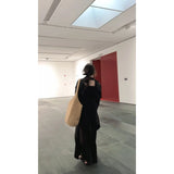 Fongt Feel-Dew Back Drawstring Long-Sleeved Sunscreen Shirt Mesh Splicing Sling Long Skirt Two Sets