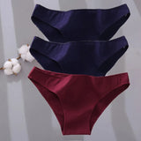 Sexy Low Waist Cotton Panties Female Underpants Solid Breathable Comfortable Women Underwear Ladies Pantys