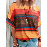 Fongt Women's Clothing 2025 New Summer Gradient Girl Short-Sleeved T-Shirt
