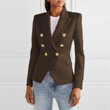 Fongt And Autumn Explosion Women's Autumn And Winter New Solid Fashion Casual Suit Short Coat Women