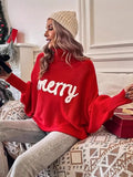 Fongt Turtleneck Women's Autumn And Winter Loose Bat Sleeves Wearing Knitted Tops Off