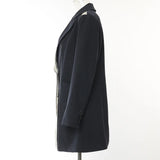 Fongt New Heavy Industry Splicing Bump Color Irregular Tailoring Blazer Top Female 1751