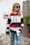 Stripe Hoodie Sweatshirts Autumn Winter Fashion 2020 Long Sleeve Plus Size Casual Loose Ladies Pullovers Pocket Hooded