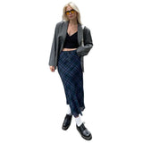 Fongt 2025 Fashion Trend Women's New High-Waist Loose Print Slim Half-Dress