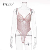 Catsuit Floral Straps