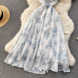 Fongt Wind And Raging Skirt Summer 2025 New Super Xiansen First Love Waist Seaside Beach Skirt