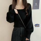 Fongt Collared Sweater Women 2025 Autumn And Winter 2025 New Gentle Inside Lazy Design Knitted Bottom Shirt