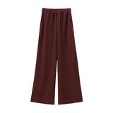 Fongt Fragrant Cotton Lint Neck Vest Set Of Women's Summer With Light Luxury High-End Trousers Two Sets