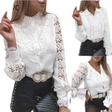 Fongt 2025Wish Exploding Shirt New Solid Color Lace V T-Shirt Women's Shirt