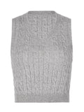Twist Sweater Vest-Outfit