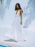 Fongt Women's Holiday Hoodie Sexy Bare Back Strap Solid Dress Belt Big Swing 8046