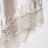 Fongt New Fashion Temperament Lace Silk Texture Dress 4772241