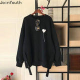Oversized Pullover Ropa Mujer Korean Hoodies Women Loose Print Sweatshirts Y2k Clothes Long Sleeve Hoodie Fashion