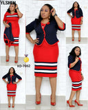 African Print Dresses for Women Dress Dashiki 2 Piece Set Mom African Clothes Plus Size Retro Africa Bodycon Christmas Robe