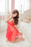 Sex Lingerie Sexy Seduction Suit Women's Transparent Sling Belt Large Size Lace Mesh Large Size