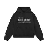 Fongt And Winter Letter Drill Loose Personalized Clothing Autumn Dress Retro Fashion Hood