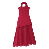 Fongt Summer New Design Sense Niche Fashion Slim Slim Dress