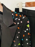 QUALITY Newest 2023 Designer Runway Fashion Suit Set Women's Slim Fitting Strass Diamonds Beaded Blazer Pants