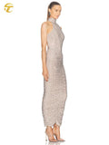 High-End Performance Dress High-End Feeling Luxurious Luxury Heavy Industry Hot Shiny
