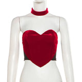 Fongt Spring Fashion Trend Women's New Word Shoulder To Wear Body-To-Back Sexy Vest