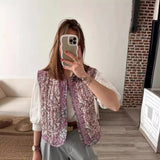 Fongt New Women's Printed Cotton Arma