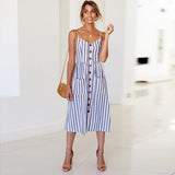 Floral Stripe Long