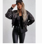 Fongt And Winter New Fashion Solid Color Short Zipper Jacket Cotton Suit