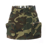 Fongt New Locomotive Three-Dimensional Pocket Personality Skirt Short Skirt 5 Color Optional 1651