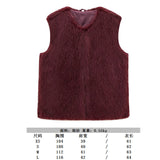 Fongt Women's Clothing 2025 Autumn And Winter New Fashion High-End Environmental Protection Fur Vest