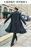 Fongt Order 2025 New Thick Haired Man Coat Long Coat Wish Japan And South Korea Leisure