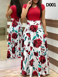 Dot Print Patchwork Long
