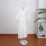 Fongt Summer Summer Women's Fashion Casual Wave Dot Set