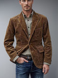 Fongt Men's Spring And Autumn Wicked Vest Pocket Splicing Design Design Jacket Solid Color Single-Clocked Vest