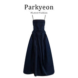 Fongt Year's Popular Super-Good Dress Summer French Temperament Exquisite Sling Princess Dress