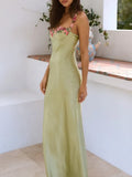Sling Lace Satin French Minority Dress Ins Pure Stylish Hot Girls Wrap Buttocks-Outfit