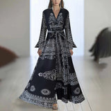 Fongt Shein Temu Explosion Printed Dress