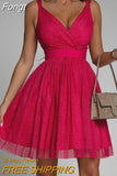 Sexy Deep V Neck Patchwork Mini Dress V Neck Slim Backless Sleeveless Solid Dress Women Party Club Short Dresses