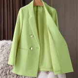 Fongt And Autumn Small Suit Jacket Women 2025 New Korean Version Of The Relaxed Leisure Net Red Suit Women's Top
