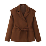 Fongt Spring/Autumn Women's Fashion Sweet Broken Flower Suit T-Neck With Long Sleeved Suit Jacket
