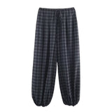Fongt 2025 New Women's Casual Temperament Simple Fashion Tnut Lantern Trousers