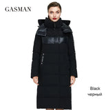 Green fashion brand hooded warm parka Women's winter jacket outwear women coat Female thick patchwork puffer jacket