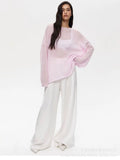 Fongt Spring And Summer New Hollow Sweater Women Wind Soft Loose Knitted Long-Sleeved Clothing Hot